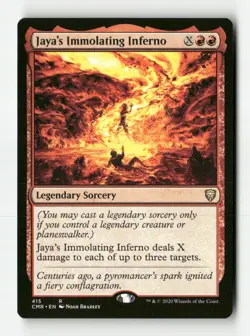 Jaya's Immolating Inferno - Commander Legends - #415 - Non-Foil - NM - MTG - Image 1