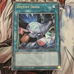 YUGIOH DESTINY DRAW RA03-EN173 QUARTER CENTURY RARE NEAR MINT - Image 1