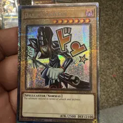 Dark Magician RA05-EN083 Starlight Rare Stamped Yugioh Rarity Collection 5 - Image 1