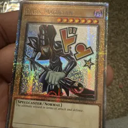Dark Magician RA05-EN083 Starlight Rare Stamped Yugioh Rarity Collection 5 - Image 3