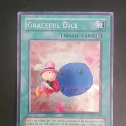 Yu-Gi-Oh! Graceful Dice Spell Eternal Duelist Soul Promo EDS-002 Konami 1996 - Image 3