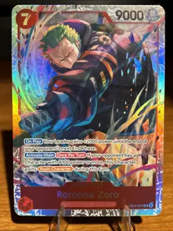 One Piece Roronoa Zoro EB04-007 SR ENGLISH OP15 - Image 1
