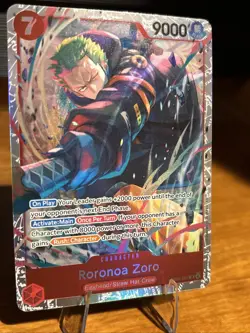 One Piece Roronoa Zoro EB04-007 SR ENGLISH OP15 - Image 2