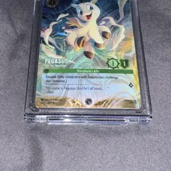 Pegasus - Gift for Hercules Disney Lorcana Foil DLC Challenge Promo Card Holo - Image 2