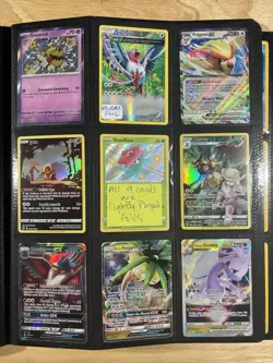 Pokemon Binder 207 Cards Collection Reverse Holo, Japanese Holos Vintage (READ) - Image 1