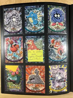 Pokemon Binder 207 Cards Collection Reverse Holo, Japanese Holos Vintage (READ) - Image 3