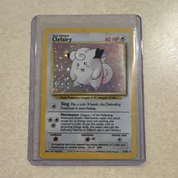Pokemon Card - Clefairy Base Set 5/102 Holo Rare - Image 1