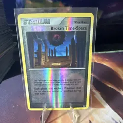 Broken Time-Space 104/127 Platinum Stadium Holo English Pokemon TCG Card - Image 1