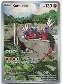 Koraidon Promo SV: Scarlet & Violet Promo Cards SVP Fighting Holo 014 2023 NM - Image 1