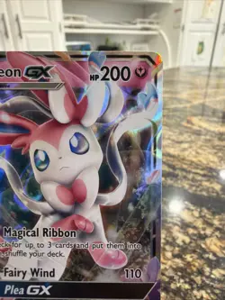 Pokemon TCG Sylveon GX Guardians Rising Ultra Rare Card 92/145 - Image 3