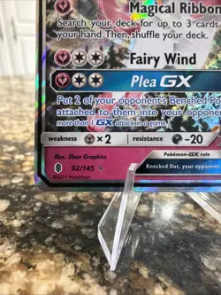 Pokemon TCG Sylveon GX Guardians Rising Ultra Rare Card 92/145 - Image 5