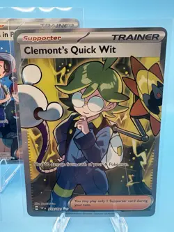 Pokemon TCG Trainer Full Art Lot (3 cards) - All NM - Clemont, Mela, Friends - Image 2