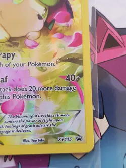 Pokemon TCG Shaymin XY115 Holo Black Star Promo Card NM - Image 4