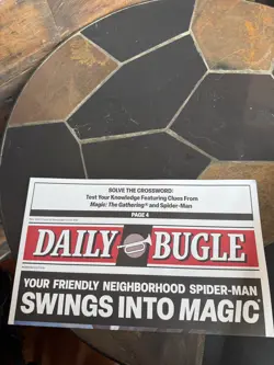 Behold The Sinister Six PAX 2025 Promo Card Foil + Comic + paper MTG Spider-Man - Image 3
