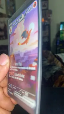 Pokemon TCG Charizard EX 151 Ultra Rare Error Card Full Art - Image 2