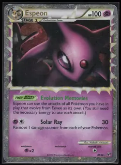 Pokemon TCG Espeon (Prime) #81/90 Undaunted - Image 1
