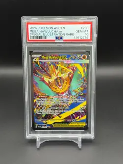 Pokemon Mega Hawlucha ex 283/217 Me: Ascended Heroes SIR PSA 10 GEM - Image 1