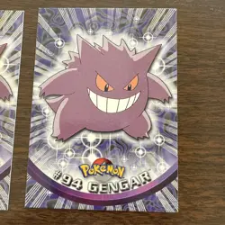 Pokemon 1998 Topps #94 Gengar Holo Foil And Regular! 2 Card Lot - Image 2