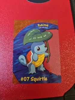 2000 Topps Pokemon Squirtle #07 TV Animation Edition PC4 - Image 1
