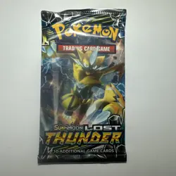Pokemon TCG Sun and Moon Lost Thunder Booster 820650804557 - Image 1