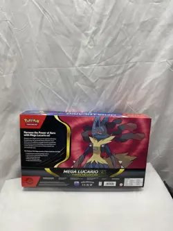 Pokemon TCG: Mega Lucario ex Premium Figure Collection Box Sealed New - Image 5