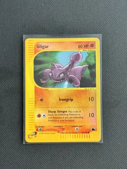 Pokemon - Gligar 59/144. Skyridge Reverse Holo. Vintage - NM. - Image 1