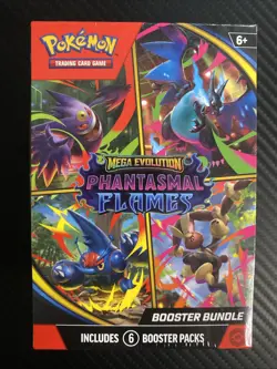 Pokemon TCG Phantasmal Flames Booster Bundle – Factory Sealed – English - Image 1