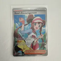 Pokemon Rosa's Encouragement Full Art Ultra Rare SM11 114/88 Perfect Order - Image 1