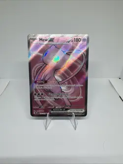 Pokemon TCG Mew EX SV 151 Full Art 193/165 NM - Image 1