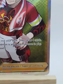 Pokemon Kabu 186/189 Ultra Rare Full Art Holo Trainer Darkness Ablaze TCG - Image 5