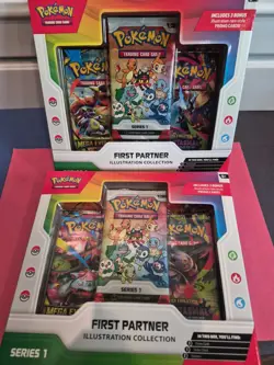 Pokemon First Partner Illustration Collection Series 1 Sealed 2 Box Lot 🔥 - Image 2