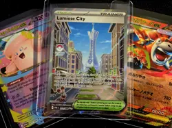 Pokemon LOT Perfect Order EX Mega Clefable Lumiose City Full Art Camerupt Rare - Image 1