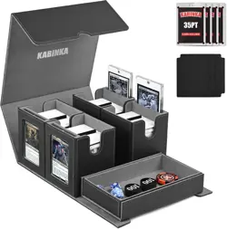 Kabinka Deck Box for MTG Commander Display, 5 in 1 Trading Card Storage Box Fits - Image 1