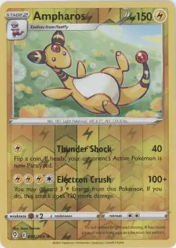 Ampharos - 056/203 - Rare - Reverse Holo NM, English Pokemon Evolving Skies - Image 1