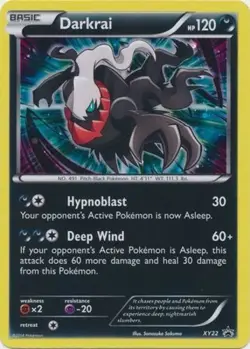 Darkrai - XY22 - Phantom Forces Blister Promo - Holo HP, English Pokemon Promos - Image 1