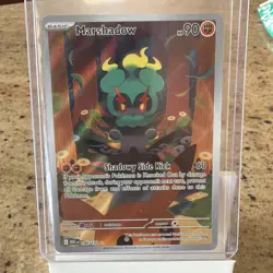 Pokemon TCG Marshadow 146/132 Mega Evolution Illustration - Image 1