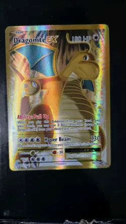 Pokemon TCG XY Evolutions Dragonite EX Full Art Ultra Rare Card 106/108 Holo NM - Image 2