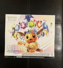 Pokemon - Prismatic Evolutions Elite Trainer Box ETB Factory Sealed Brand New - Image 1