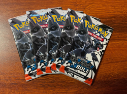 Pokemon TCG: Black Bolt BoosterPack - Saealed Scarlet & Violet SV (5 pack lot) - Image 1