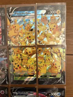 Mewtwo, Pikachu, Greninja, + Zacian V-Union Black Star Promo Set of 4 - Pokemon - Image 5