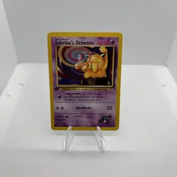 Pokemon 1st Ed. Gym Heroes Common Sabrina's Drowzee 92/132 - Near Mint (NM) - Image 1
