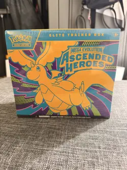 Pokemon TCG Ascended Heroes ETB Elite Trainer Box Factory Sealed Brand New - Image 1