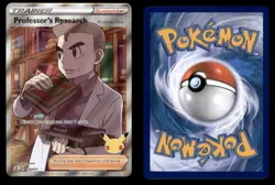 Professor's Research (Professor Oak) 024/025 Celebrations Pokemon TCG NM - Image 3