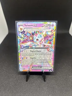Sylveon ex - 086/191 - Pokemon TCG - Surging Sparks - Double Rare - New Mint - Image 1