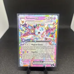 Sylveon ex - 086/191 - Pokemon TCG - Surging Sparks - Double Rare - New Mint - Image 3