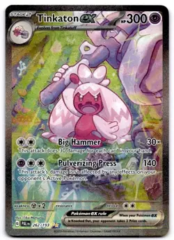 Tinkaton ex 262/193 Special Illustration Rare Paldea Evolved Pokemon Holo NM - Image 1