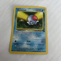 Pokemon TCG Tentacool 56/62 Fossil Regular - Image 1