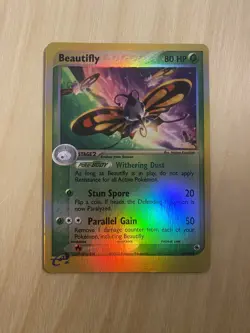 Pokemon TCG Beautifly Holo Rare 2/109 EX Ruby & Sapphire | NM - Image 1