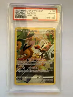 PSA 8 Galarian Zapdos Sword & Shield Swsh283 Holo Promo Pokemon TCG - Image 1