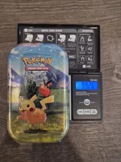 99.26g HEAVY Pokemon Ascended Heroes Mini Tin possible god pack 🔥🔥 - Image 1